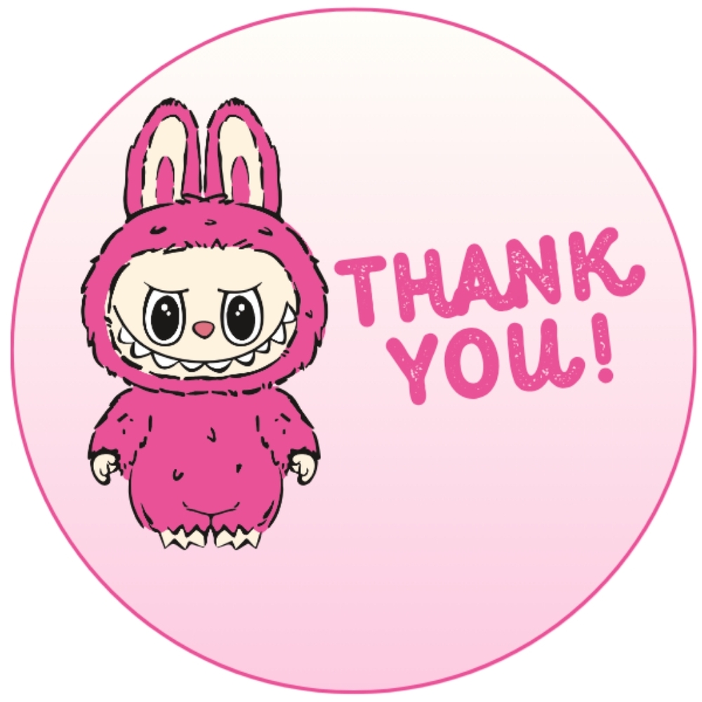 60 Labubu Stickers - Picture 3 of 3